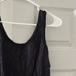 Black Lace Tank